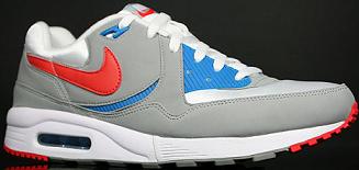 Nike Air Max Light Grey-Red/Blue