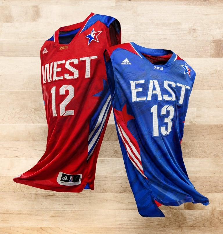 adidas Unveils 2013 NBA All-Star Jerseys