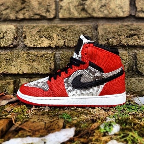 Air Jordan 1 ‘Python’ Custom