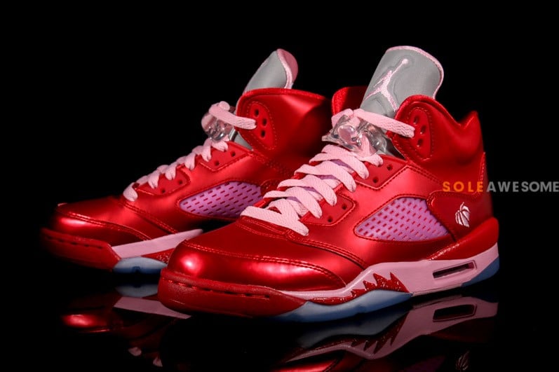 air jordan 5 valentine's day