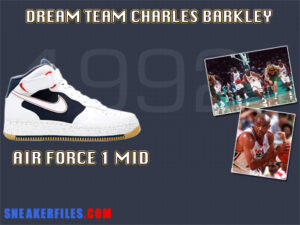 Sneakerfiles x Nike Air Force 1 Mid Charles Barkley Dream Team Edition