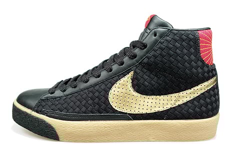 nike blazer gold