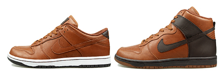 Nike Dunk Low and High Premium iD – Cognac