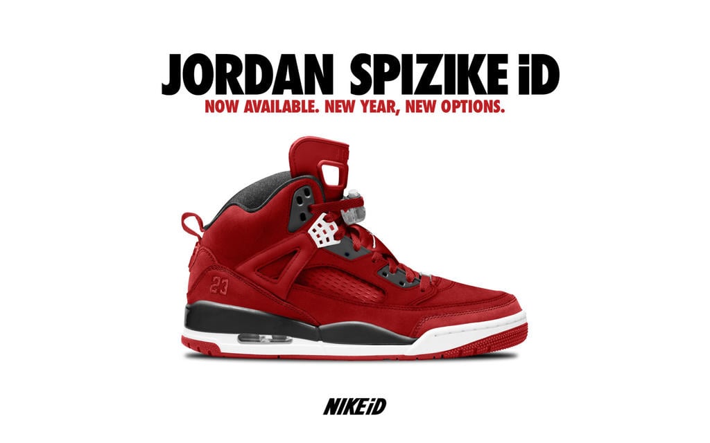 Jordan Spiz’ike iD: New Options Now Available