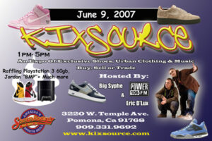 Kixsource Sneaker Event June 9th
