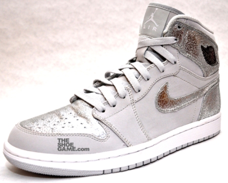 Air Jordan I (1) High – Metallic Silver