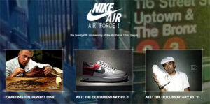 Nike Air Force One 25th Official Website