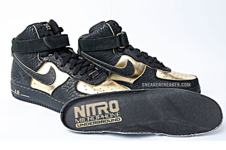 Nitro Microphone Underground x Nike Air Force 1 High Supreme