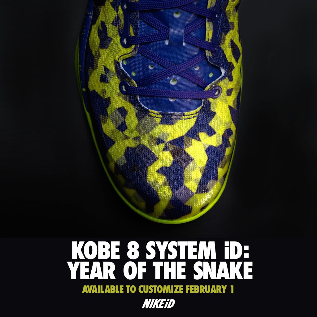 Nike Kobe VIII (8) System ‘Year of the Snake’ Coming to Nike iD