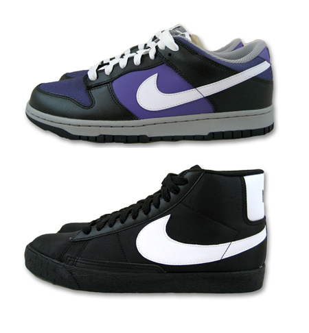 Nike October 2009 Releases – Dunk Low & Blazer High
