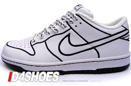 Nike WMNS Zoom Dunk Low 1 Piece – White/Black