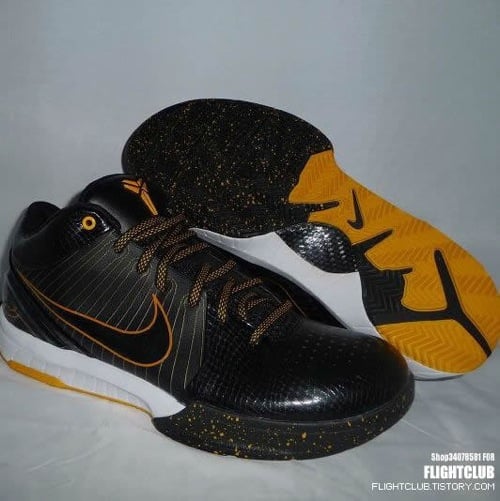 Nike Zoom Kobe IV – Black/Gold