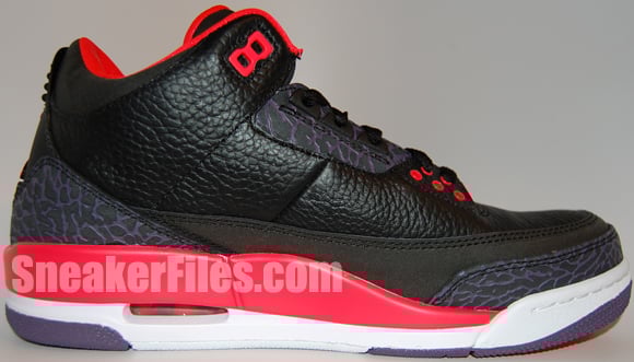 Air Jordan 3 (III) Bright Crimson 2013 Epic Look