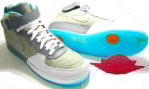 Air Jordan 12 x AF1 Fusion LS Silver/Chutney – Stealth – Glacier Ice