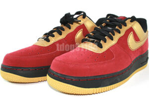 Womens Nike Air Force 1 Charles Barkley Team Red/Gold/Black