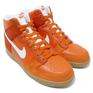Nike Dunk High Premium – Orange Horse Hair