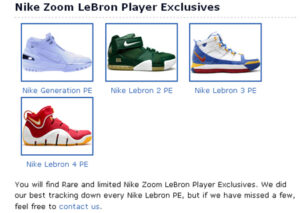 Nike Lebron PE Section Officially Launches