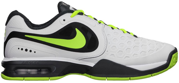 Nike Air Max Courtballistec 4.3 - White/Volt-Anthracite SneakerFiles