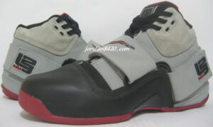 Nike Air Zoom LeBron Soldier Black/Grey/Red