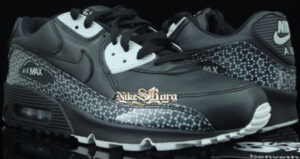 Nike Air Max 90 Black/Gray Violet Print