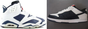 Nike Dunk Low x Air Jordan 6