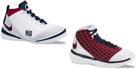 Nike Zoom Kobe 3 and LeBron Soldier 2 Olympic