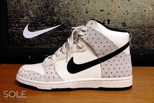 Nike WMNS Dunk High Skinny Print ‘White/Black’