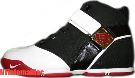 lebron 5 black and red