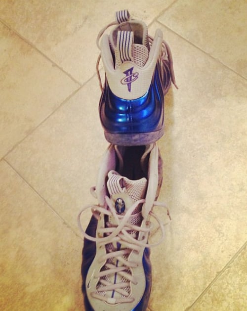 Penny Hardaway Previews Nike Air Foamposite One ‘Candy Blue’ PE