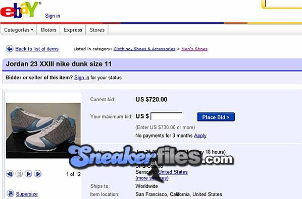 Air Jordan XX3 Premier On eBay before release!