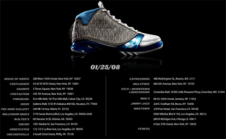 Top 23 Stores Getting the Air Jordan XX3
