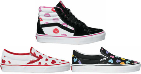Vans pack sneakerfiles valentines Vans Sk8-Hi & Slip-On Valentines Day Pack | SneakerFiles