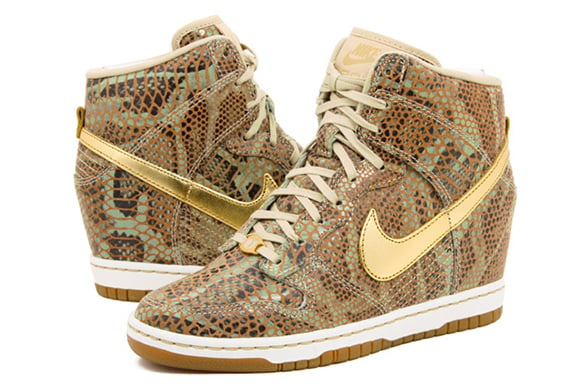 Womens Nike Dunk Sky High - Year of the Snake QS