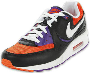 Nike Air Max Light Black/White/Orange Blaze/Purple