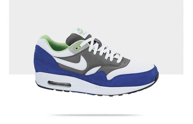 Nike Air Max 1 ‘White / Dark Grey–Hyper Blue’ Now Available