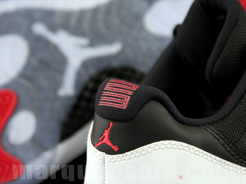 Air Jordan XI (11) Low ‘White/Black-True Red’ | New Images