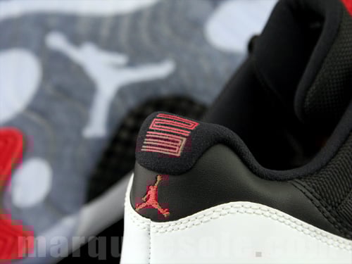 Air Jordan XI (11) Low ‘White/Black-True Red’ | New Images