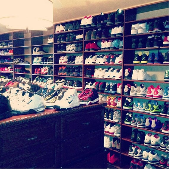 Chris Pauls Sneaker Room