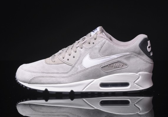 nike air max 90 essential grey suede