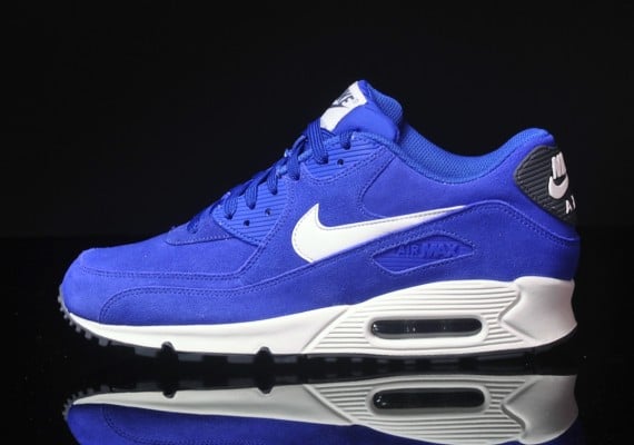 nike air max 90 blue suede