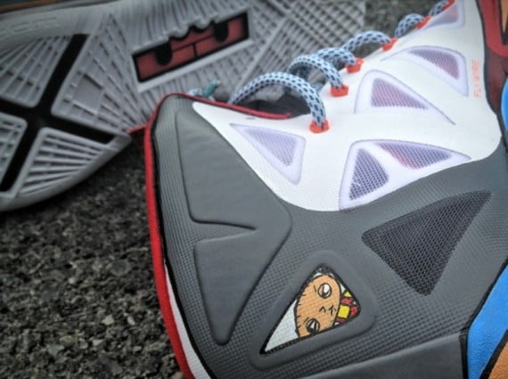 Nike LeBron X Stewie Customs by Mache