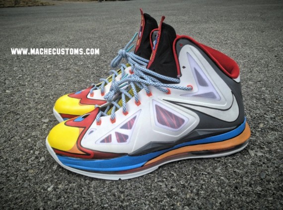 Nike LeBron X Stewie Customs by Mache