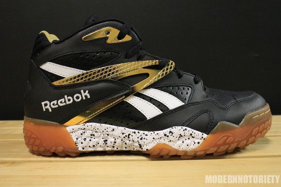 Reebok Scrimmage Mid Black Gold