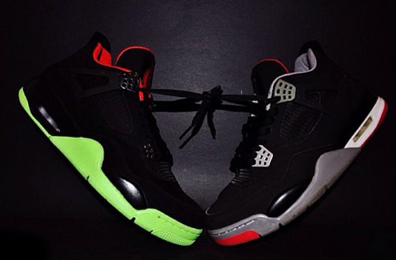 Air Jordan IV Yeezy 2 4eezy Customs