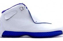 Air Jordan Retirement Shoe Sport Royal 18 XVIII