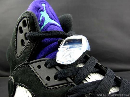 Air Jordan V 5 Black Grape Updated Images