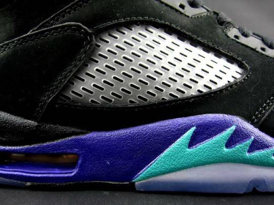 Air Jordan V 5 Black Grape Updated Images