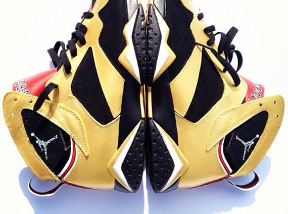 Air Jordan VII 92 Champ Customs by El Cappy