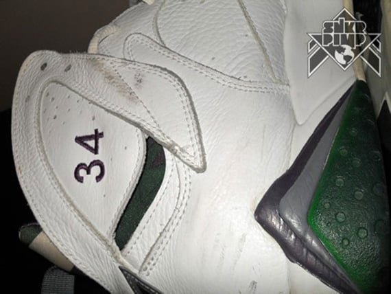Air Jordan VII Ray Allen Milwaukee Bucks Home PE