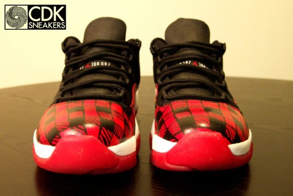Air Jordan XI Low Manchester United Custom by CDK Sneakers